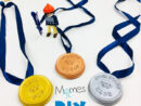 Fabriquer Des Médailles Sportives  Médailles Sportives, Médailles intérieur Jeux Olympiques Maternelle génial