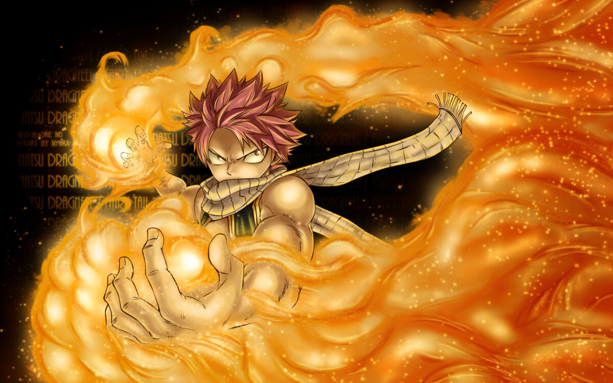 Fairy Tail Natsu Dragneel Wallpaper  1920X1200  85606  Wallpaperup tout Fond D&amp;#039;Écran Fairy Tail fascinant