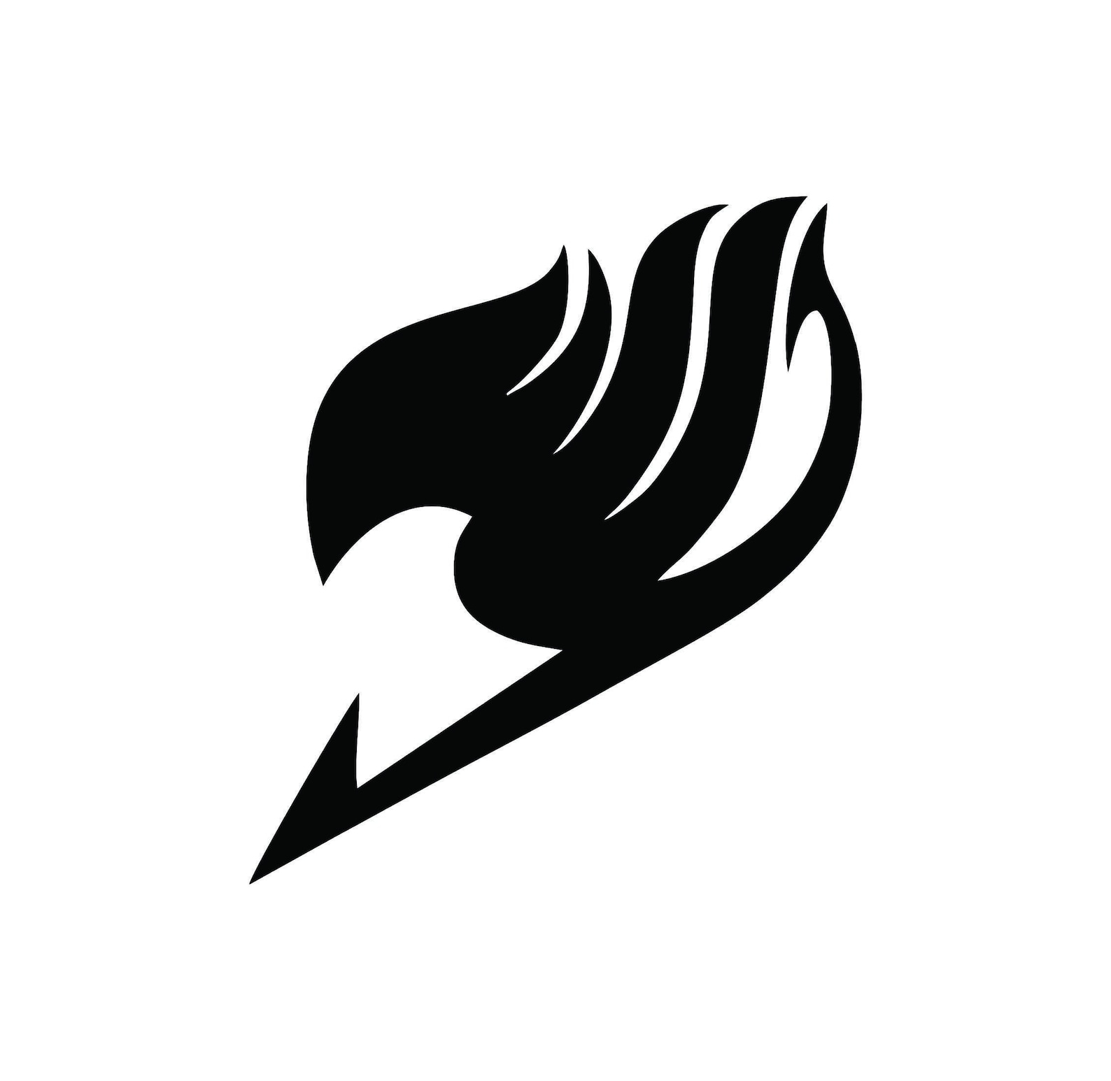 Fairy Tail Symbol Guild Emblem Svg Fairy Tail Svg Cut  Etsy intérieur Logo Fairy Tail 