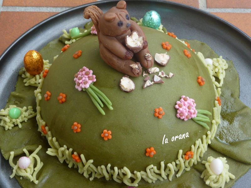 Gâteau Écureuilsquirrel Cake - Mes Petits Gâteaux Rigolos intérieur Gateaux Rigolos Animaux