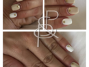Gel Chablons Blanc Doré Vernis Semi Permanent, Nails, Beauty, Manicure concernant Blanc Doré Ongle Blanc Et Or