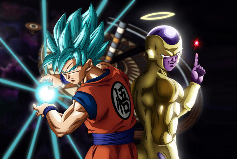 Goku And Freeza By Nekoar concernant Fond D&#039;Écran Dragon Ball Z fascinant