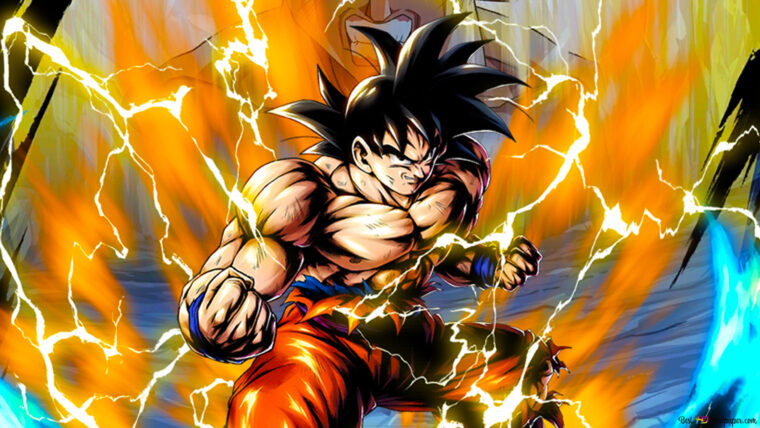 Goku From Dragon Ball Z [Dragon Ball Legends Arts] For Desktop 4K encequiconcerne Fond D'Écran Dbz