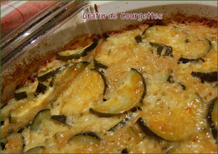 Gratin De Courgettes Sans Creme intérieur Gratin De Courgettes De Mamie Une Tuerie vous pouvez essayer