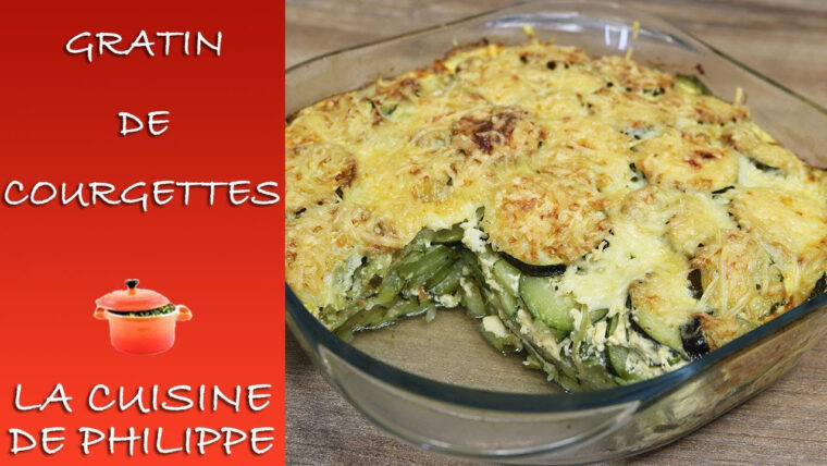 Gratin De Courgettes – tout Gratin De Courgettes De Mamie