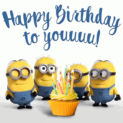Happy Birthday Gifs By Funimada. Over 550 Original Animated Gif Images. dedans Anniversaire Humour Gif génial