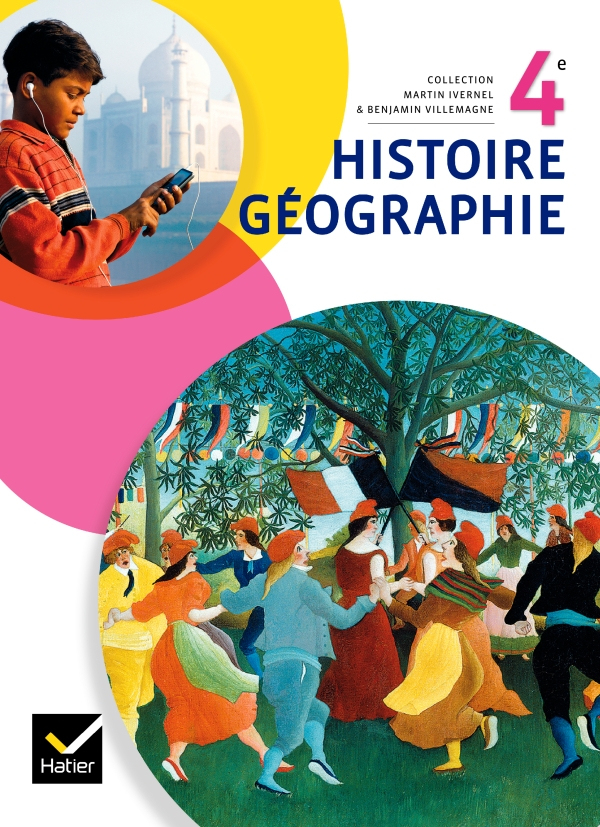 Histoire Géographie 4E Éd. 2011 - Manuel Interactif Élève  Editions Hatier destiné Page De Garde Histoire Géo 
