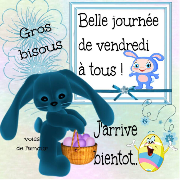 Humour Bisous Du Vendredi  Humourew intérieur Coucou Bon Vendredi Bisous