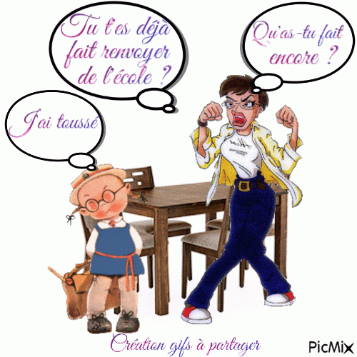 Humour - Free Animated Gif - Picmix avec Gif Amour Drole intéressant 
