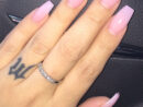 Ig: Ashleyvictoria.xo Pink Powder Acrylic With Clear Gelish Instagra concernant Ongle Rose Pastel fascinant
