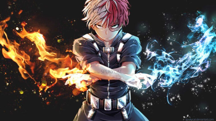 Image – My Hero Academia ~ Shoto Todoroki – Blog De Lafaucheuseduyaoi avec Fond D'Écran Mha