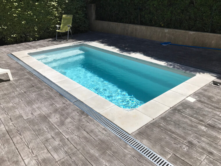 Immergée Piscine 6X3 Avec Plage  Piscine Californienne Avec Plage dedans Piscine Avec Plage