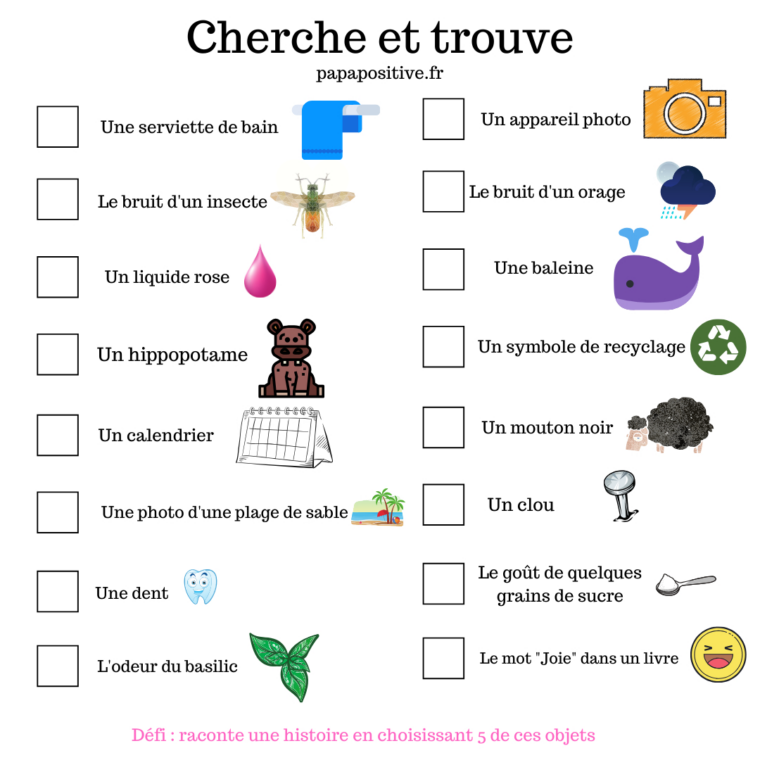 Jeu Gratuit : "Cherche Et Trouve Géant" (Jour 11) – Papa Positive tout Cherche Et Trouve génial