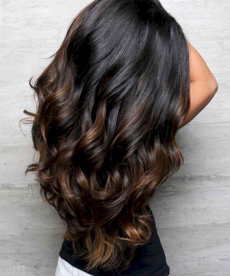 Le Balayage Blond – La Tendance La Plus Populaire De L'Été – Coiffures encequiconcerne Balayage Caramel Sur Cheveux Noir vous pouvez essayer