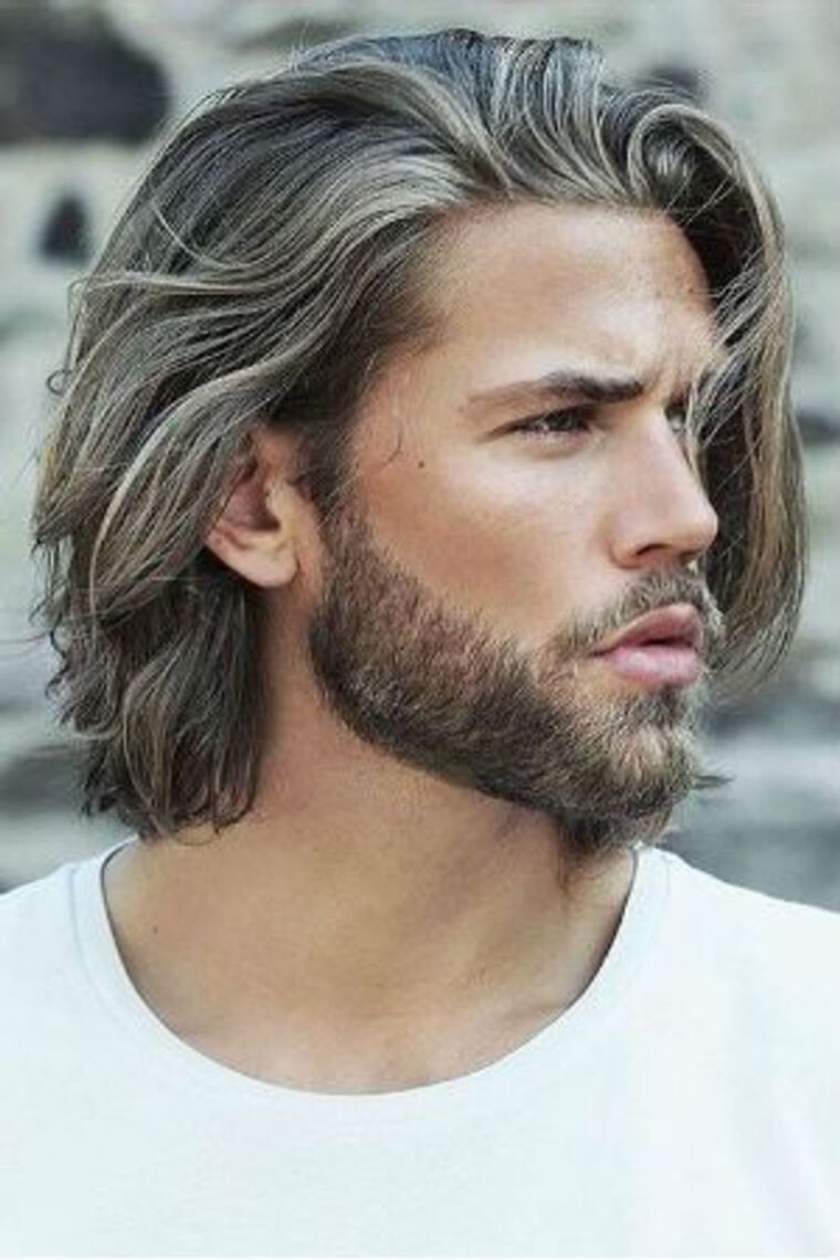 Les Coupes De Cheveux Pour Hommes  Cheveux Mi Long Homme, Coiffure serapportantà Coupe De Cheveu Long Homme