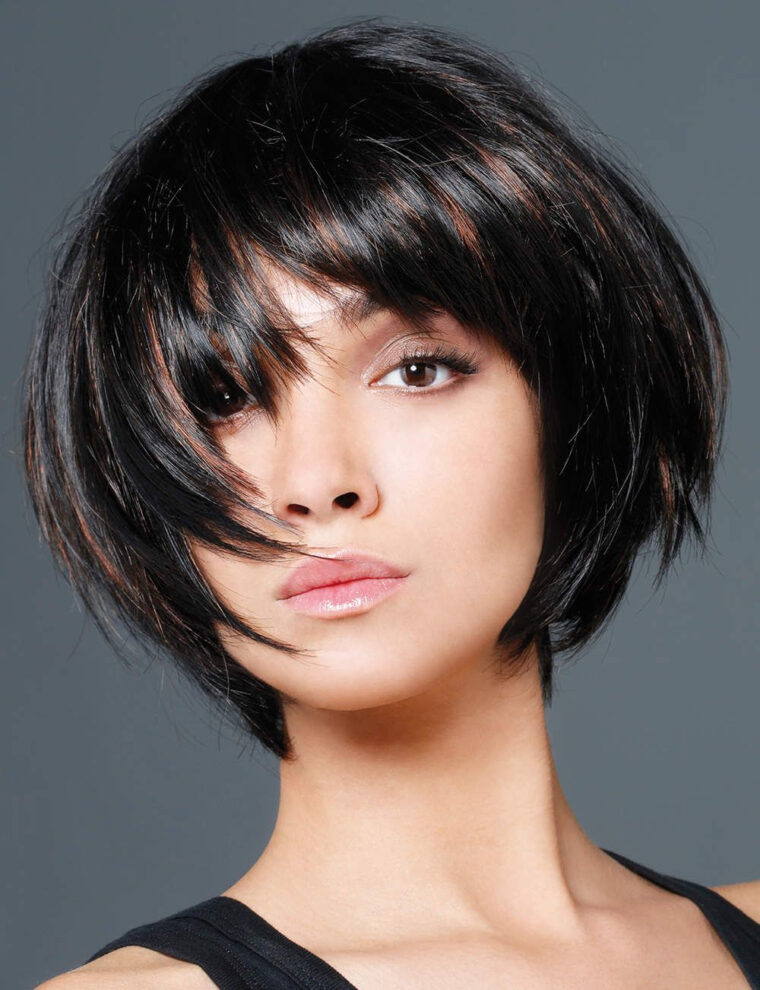 Les Tendances Coupes De Cheveux De L'Automnehiver  Coupe De Cheveux pour Coupe Courte Brune