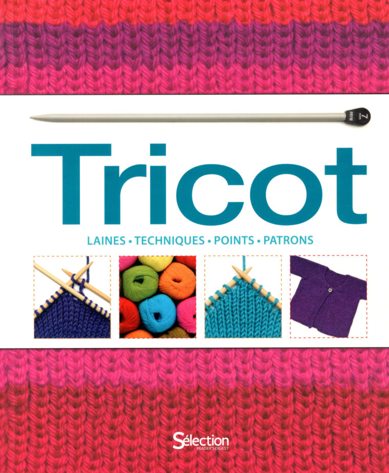 Livre Tricot – Laines • Techniques • Points • Patrons  Messageries Adp encequiconcerne 400 Points De Tricot Pdf Gratuit fascinant