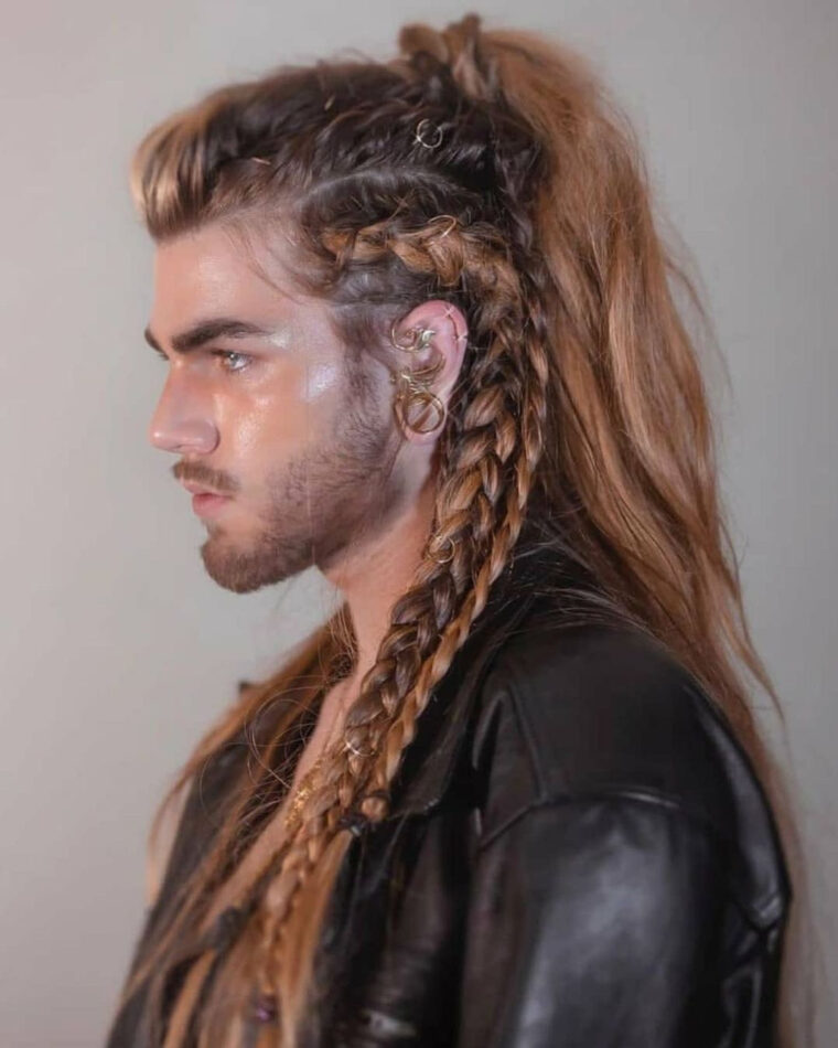 Man'S Hair Styles On Instagram: " ️Viking ️🔥 ️ Follow Us For More avec Coiffure Cheveux Longs Homme vous pouvez essayer