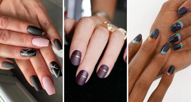 Manucure : Ces Jolies Inspirations Hivernales Pour Bien Démarrer L pour Idee Vernis Semi Permanent Hiver