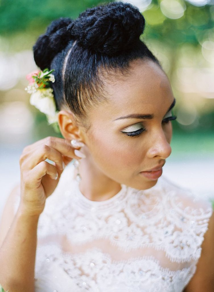 Mariage : Nos Coiffures Préférées De L&amp;#039;Année ! - Ma Coiffeuse Afro avec Coiffure Mariage Cheveux Frisés Naturel génial 