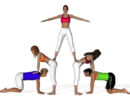 Mente Sana En Cuerpo Serrano  Acrosport, Yoga Enfant, Figure Acrosport encequiconcerne Figure Acrosport A 4