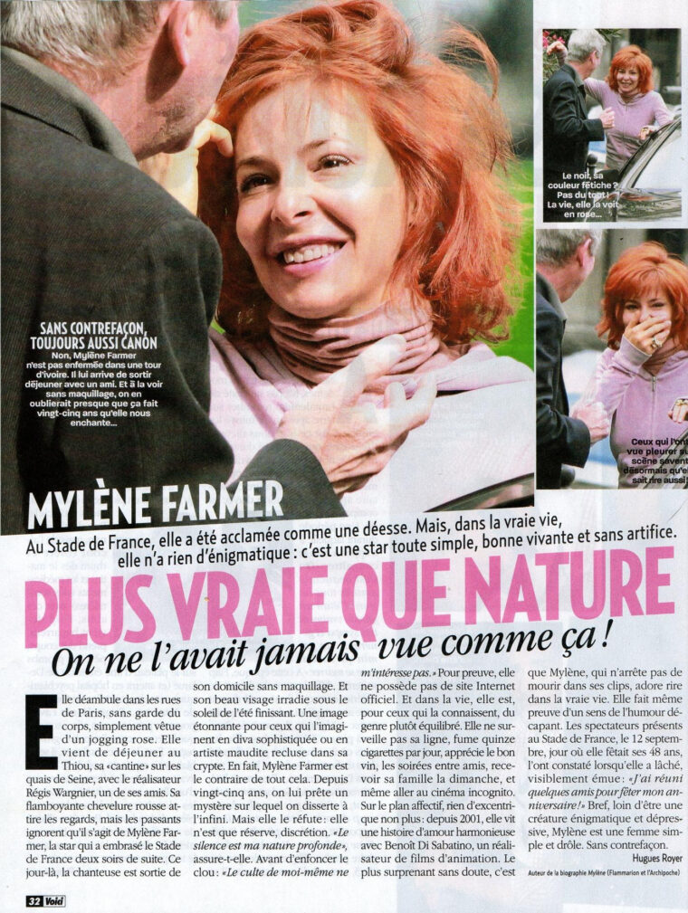 Mffcf Archives Blog : Mylène Au Naturel – Monalice – Mylène Farmer tout Mylene Farmer Sans Maquillage