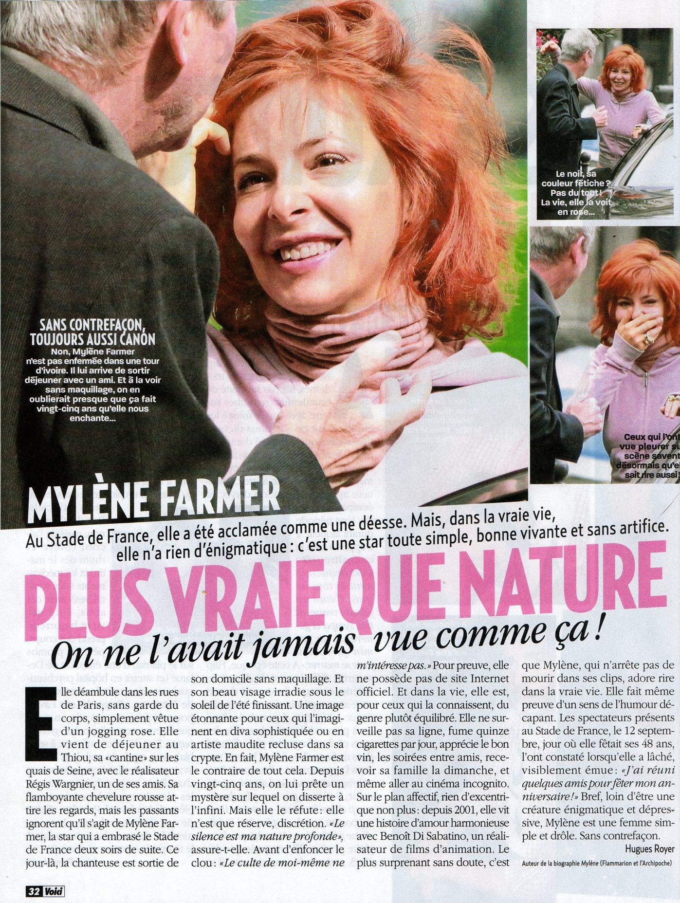 Mffcf Archives Blog : Mylène Au Naturel - Monalice - Mylène Farmer tout Mylene Farmer Sans Maquillage 