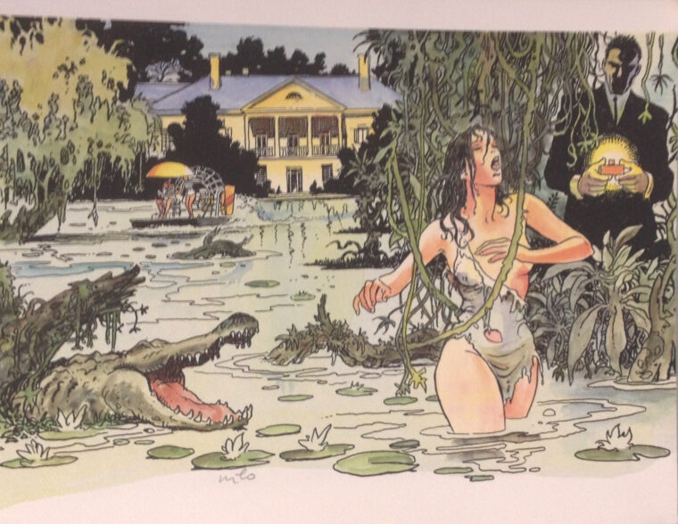 Milo Manara  Et Camion Serigraphie Signee Bandes Dessinees Images intérieur Milo Manara Dessin génial