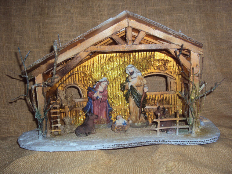 Modele De Creche De  : Avis, Prix Et Promo pour Activité Noel Creche tutoriel