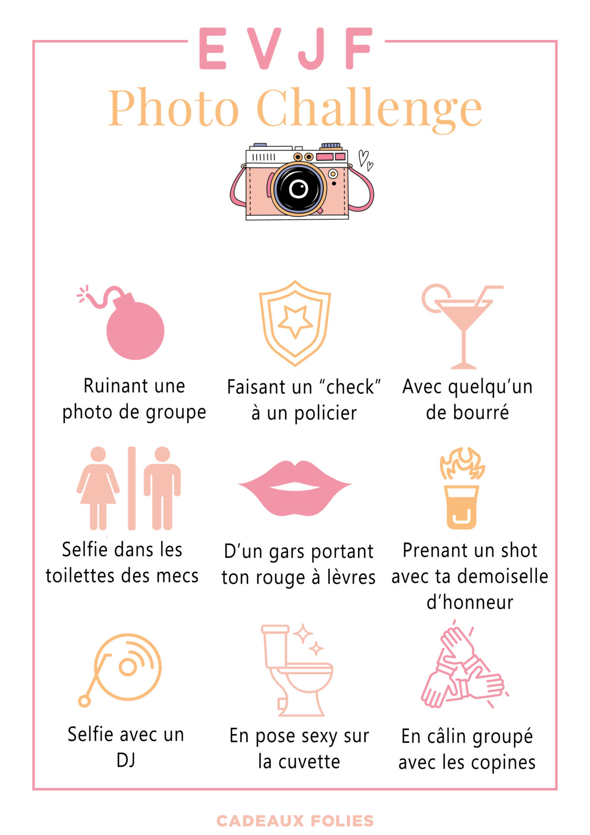 Myfaitrh: Kit Appareil Photo Jetable Mariage encequiconcerne Defi Photo Mariage