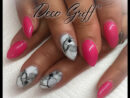 Nails Déco Ongles Plein Rose Et Blanc Nails, Beauty, White Roses à Ongle Rose Et Blanc tutoriel