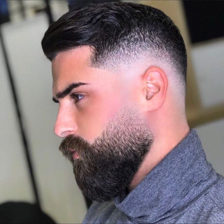 #New En 2020  Coupe De Cheveux Barbe, Coiffure Homme, Barbe Sans Moustache tout Coupe De Barbe génial