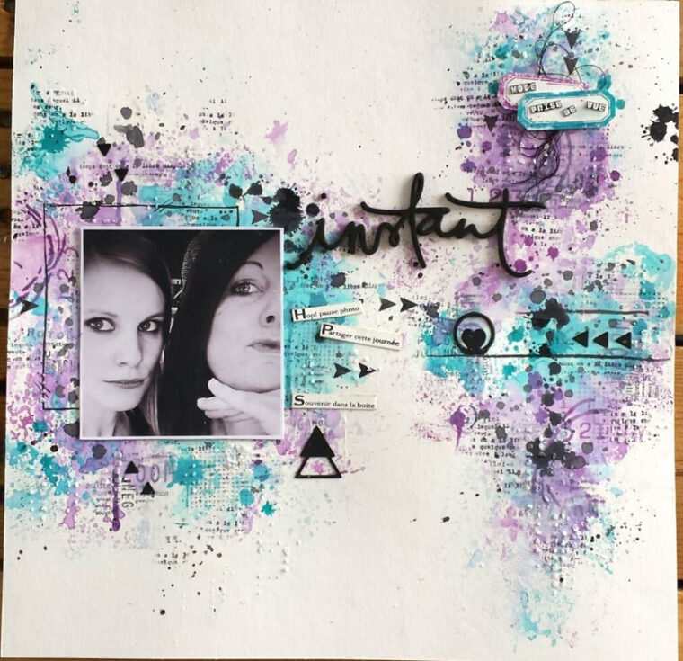 Page 2 – Scrappez Différent  Graffiti, Scrapbooking Débutant, Fille à Idée Scrapbooking Débutant