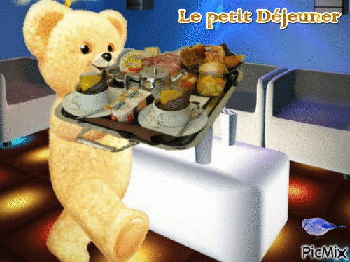 Petit Déjeuner - Free Animated Gif - Picmix destiné Gif Petit Déjeuner génial