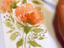 Pin By Debra Lockwood On Watercolor Video In 2020  Watercolor Flowers encequiconcerne Fleur Aquarelle Simple intéressant