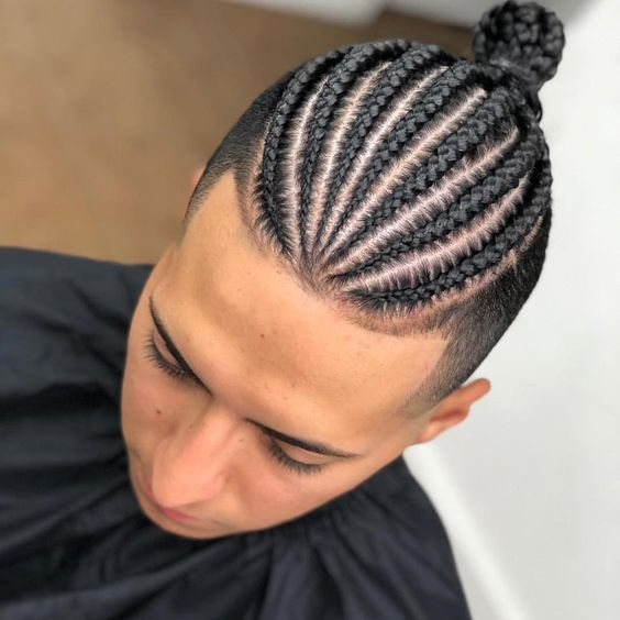 Pin By Gine J On Hairstyles  Mens Braids Hairstyles, Braids With dedans Tresse Collée Homme vous pouvez essayer 