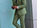 Pin On Men'S Fashion destiné Costume Vert Homme