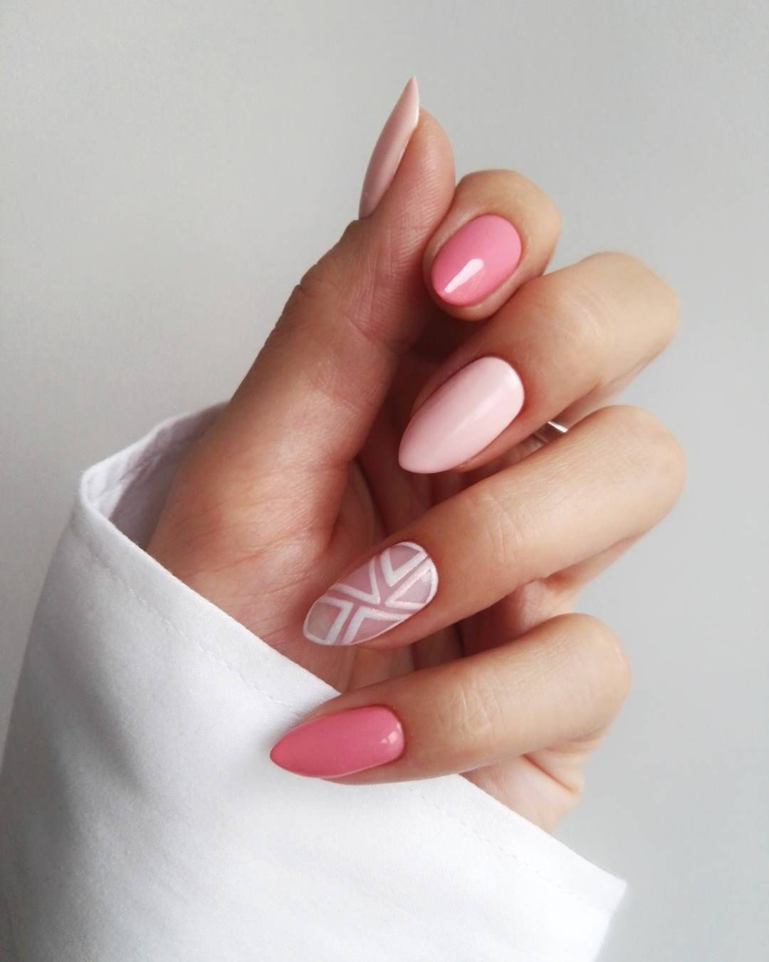 Pink Manicure, Pink Nail Art, Pink Nails, Chic Nails, Stylish Nails intérieur Ongle Rose Poudré fascinant 