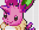 Pixel Pokemon - Minecraft - Pokémon - Ivysaur (25X25 Pixel) (Template avec Pixel Pokémon Facile intéressant