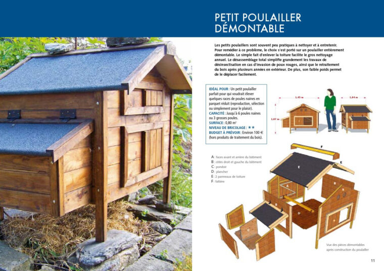 Poulaillers: Construire Le Poulailler Ideal encequiconcerne Plan Poulailler Pdf Gratuit