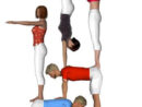 Pyramides Et Figures D'Acrosport En 3D - Figures À 6 Personnes concernant Figure Acrosport A 4