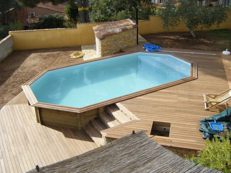 Quel Habillage Pour Décorer Une Piscine Hors-Sol avec Aménagement Piscine Hors Sol fascinant