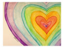 Rainbow Friendship Hearts Postcards Or Cards  Zazzle.co.uk pour Rainbow Friends Dessin