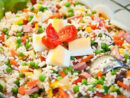 Recette Salade De Riz Complète  Recette  Salade De Riz, Recette à Salade De Riz Antillaise