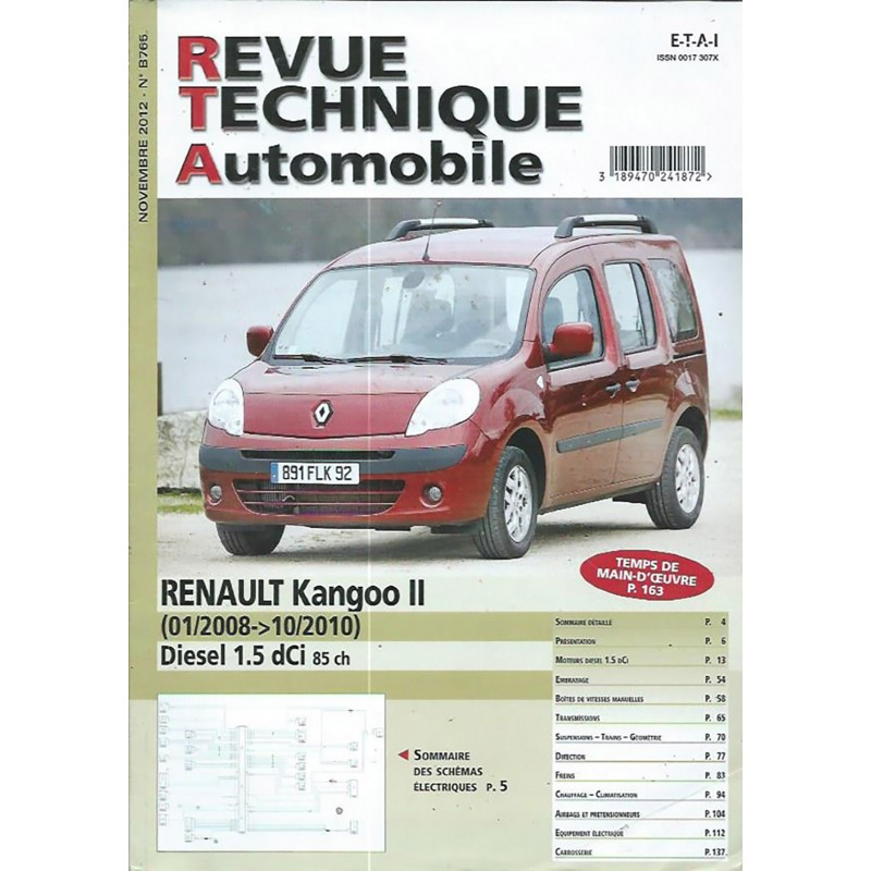 Revue Technique 2008 Kangoo De Renault serapportantà Télécharger Revue Technique Automobile Gratuite Pdf fascinant