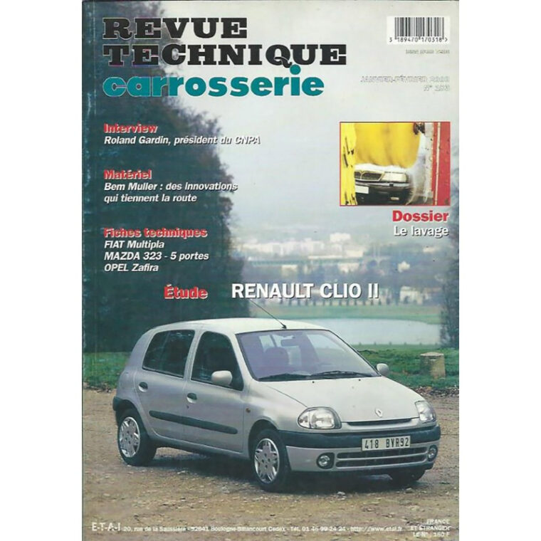 Revue Technique Carrosserie Clio De Renault tout Telecharger Revue Technique Automobile Gratuite Pdf génial