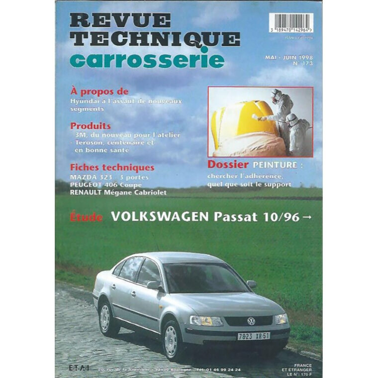 Revue Technique Carrosserie Passat (Apres 97) De Volkswagen encequiconcerne Telecharger Revue Technique Automobile Gratuite Pdf génial