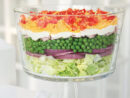 Salade Classique Étagée #Recette  Salade Classique, Salade Et Alimentation serapportantà Salade 7 Étages vous pouvez essayer