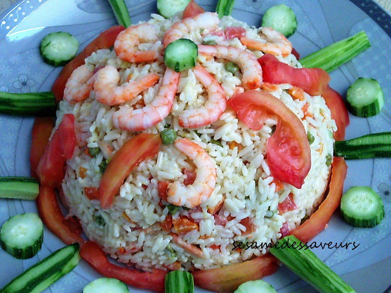 Salade De Riz - Le Sésame Des Saveurs concernant Salade De Riz Antillaise vous pouvez essayer 