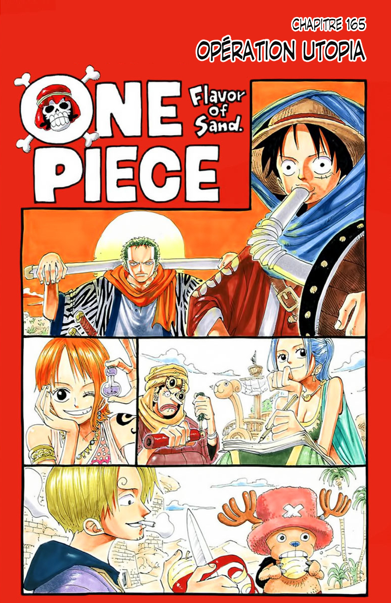 Scan - One Piece 165 intérieur One Piece Scan 